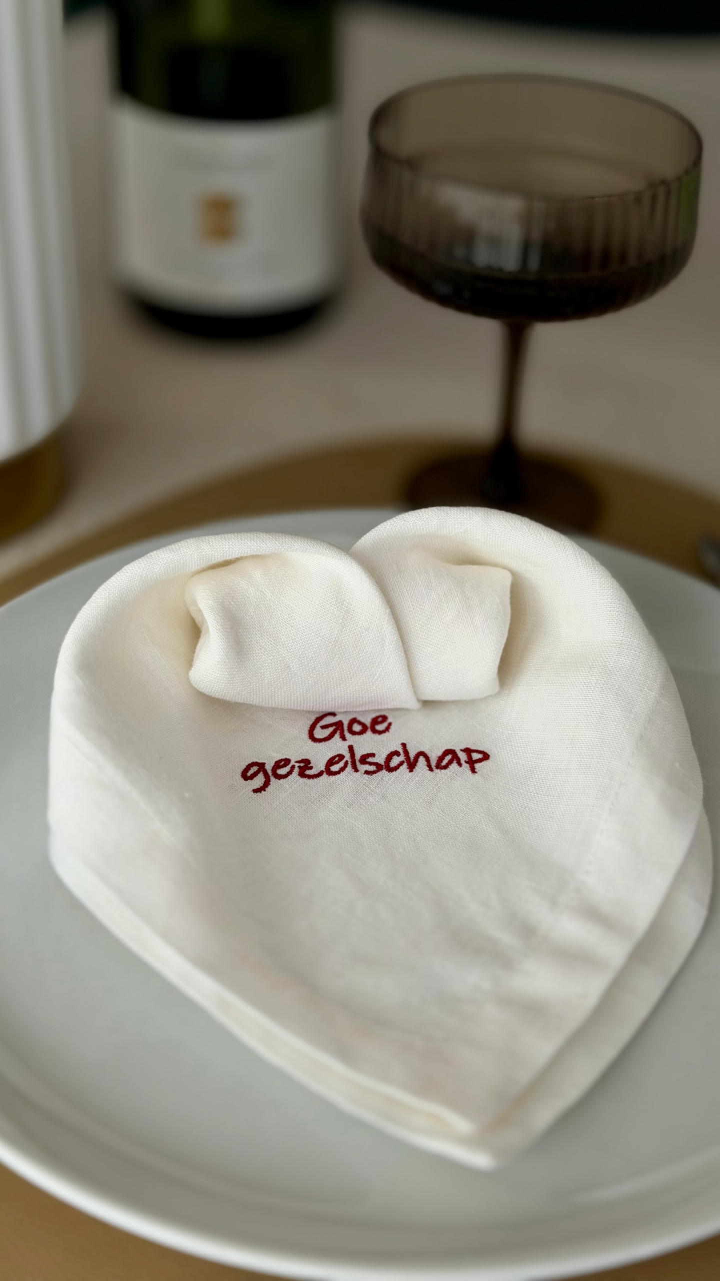 Borduurwerk Goe gezelschap