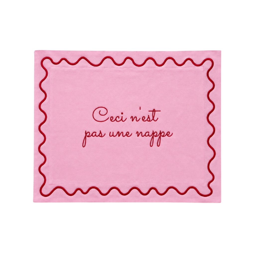 Ceci n'est pas une nappe | placemat